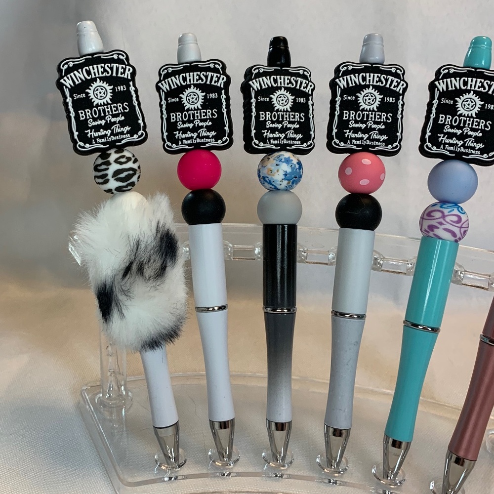 NEW! Handmade Decorated Pens! 5 Piece Set! You Get One!  Your Choice! - Picture 3 of 8
